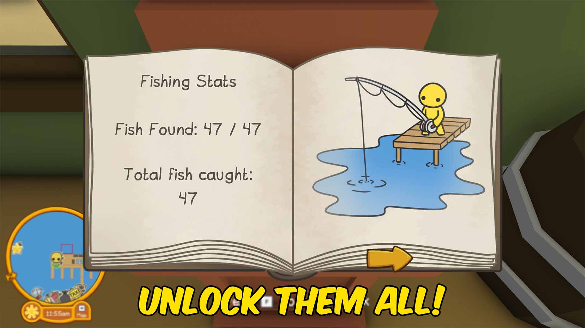 Wobbly Life — Master Angler (Full Fishing Book) (screenshot 2)